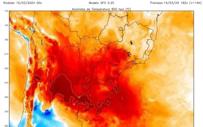 Onda de calor atinge o Brasil com temperaturas até 10°C acima do normal